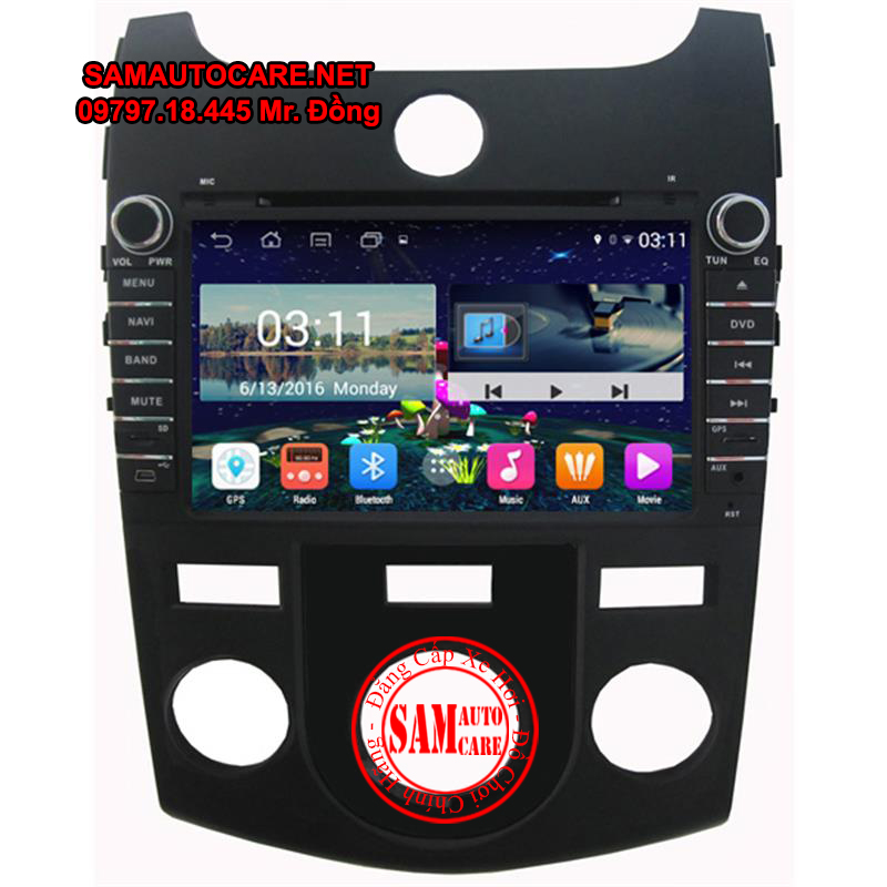 DVD Android Xe ôtô Kia Fote